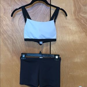 Black Spandex Shorts